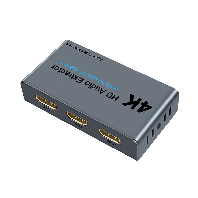HDMI Audio Extractor Splitter 1 In 2 Out Auto HDCP 2.2 4K